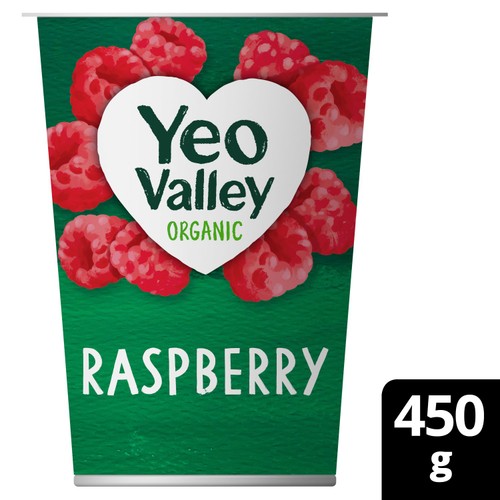 Yeo Valley Organic Raspberry Yogurt 450g