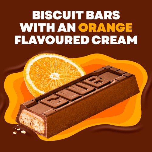 McVitie's Club Orange Biscuit Bar 7 Pack