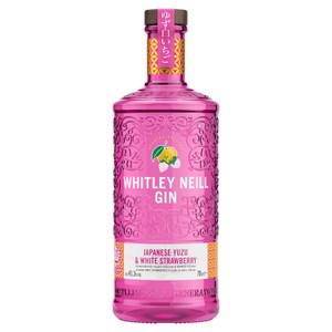Whitley Neill Japanese Yuzu & White Strawberry 0.0% Alcohol Free Spirit 70cl