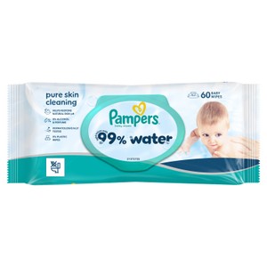 Pampers Water Wipes 1x60pk 60 per pack