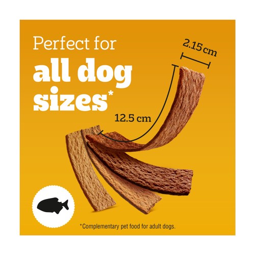Pedigree Schmackos Adult Dog Treats Fish Mix 20 Strips