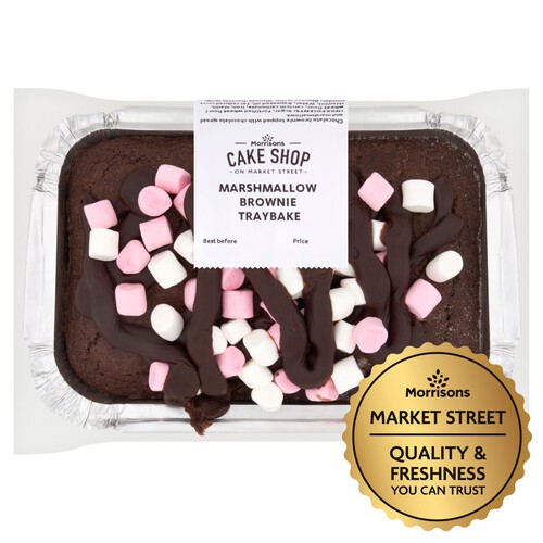 Market Street Marshmallow Brownie Traybake