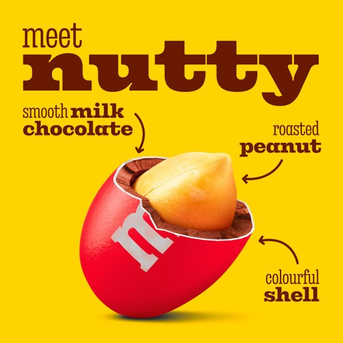 M&Ms Christmas Peanuts 112g
