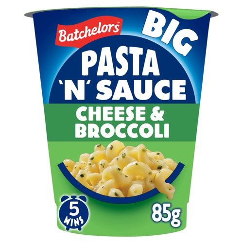 Batchelors Big Pasta 'n' Sauce Cheese & Broccoli Instant Pot 85g
