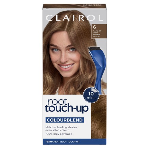 Clairol Root Touch Up Permanent Hair Dye - 6 Light Brown