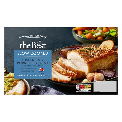 Morrisons The Best Slow Cooked Crackling Pork Belly Joint 