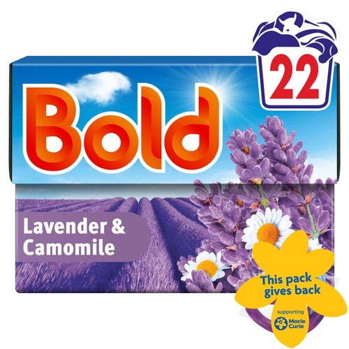 Bold Laundry Detergent Liquid Pod Lavender & Chamomile 22 Washes