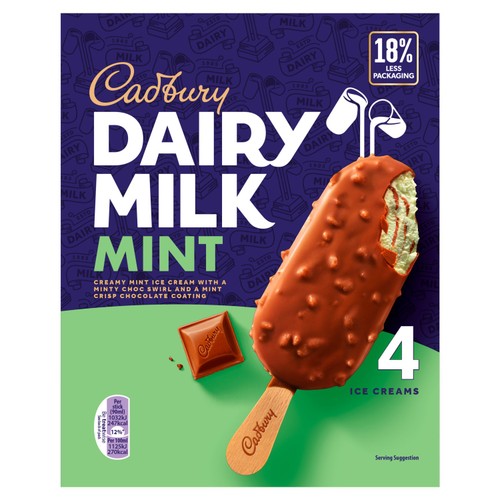 Cadbury mint sticks