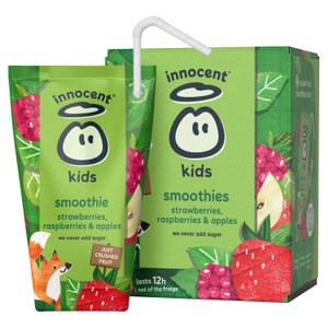 Innocent Smoothies Kids Strawberry, Blackberry & Raspberry | Morrisons