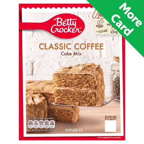 Betty Crocker Rich Coffee Cake Mix