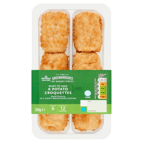 Morrisons potato croquettes
