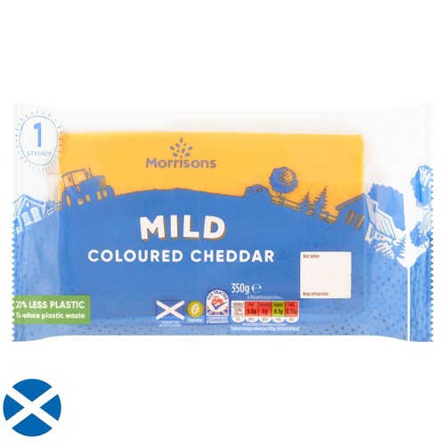 Morrisons Scottish Mild Coloured Cheddar 400g
