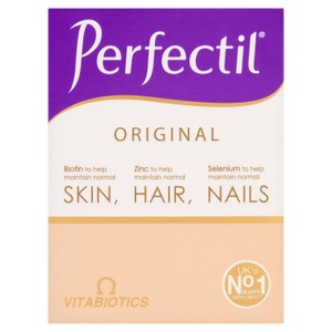 Vitabiotics Perfectil Original Triple Active Skin, Hair & Nails Capsules 
