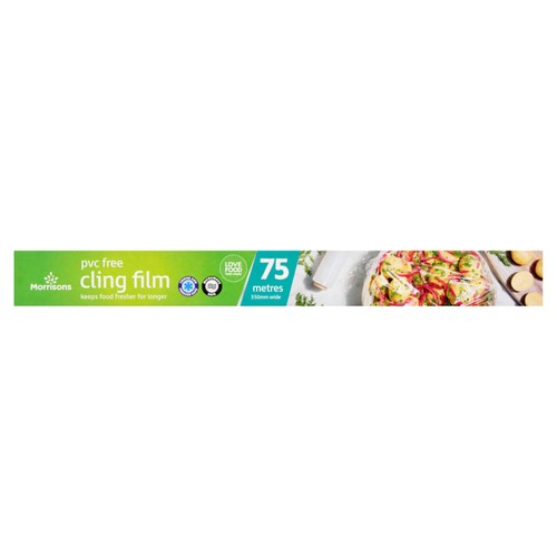 Morrisons Pvc Free Cling Film 75m