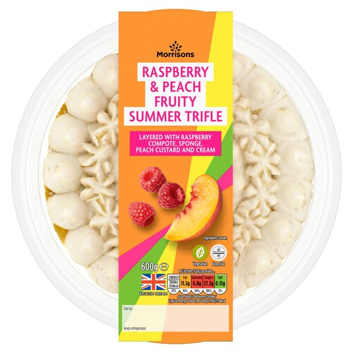 Morrisons Peach & Raspberry Summer Trifle 