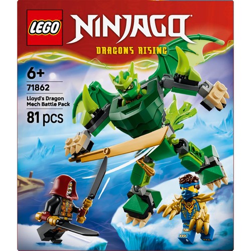 Lego Ninjago Lloyd's Dragon Mech Battle Pack 71862