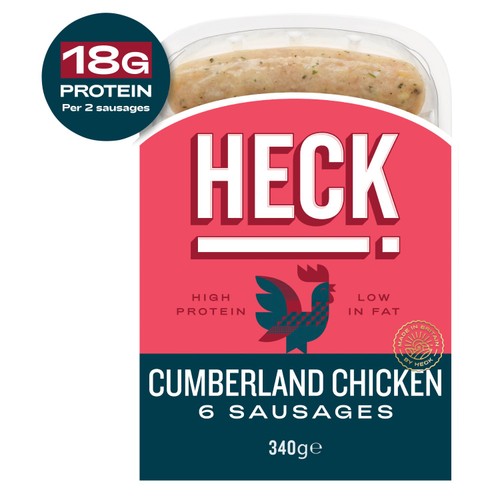 Heck! Cumberland Chicken Sausages 340G