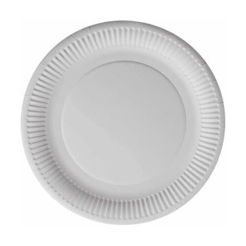 Nutmeg Home Essentials White Plates