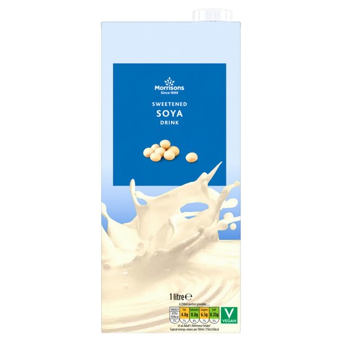 Morrisons sweetened soya drink