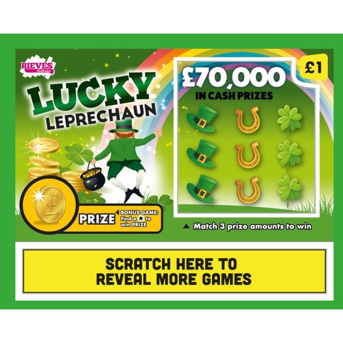 (SC) Lucky Leprechaun Scratch Card