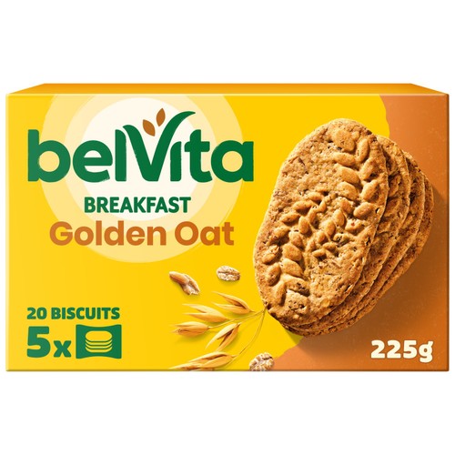 Belvita Golden Oats Cereal Biscuit Snack Bars Multipack