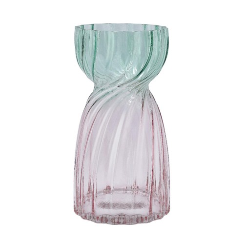 Nutmeg Home Hot House Ombre Glass Vase