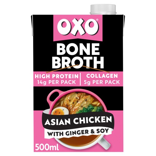 Oxo Asian Chicken Bone Broth 500ml