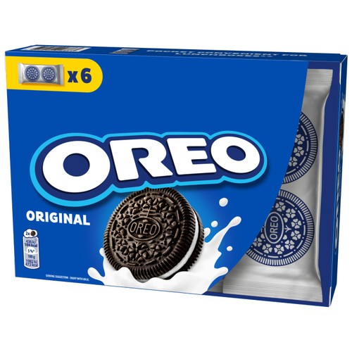 OREO Lunchbox Vanilla Cookies 6 Pack Multipack 