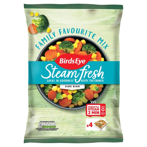 Birds Eye 4 Family Favourites Steamfresh