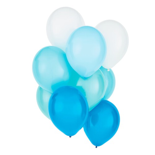 Nutmeg Blue Mix Latex Balloon