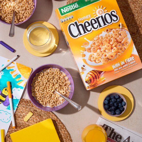 Nestle Cheerios Honey Cereal 515g