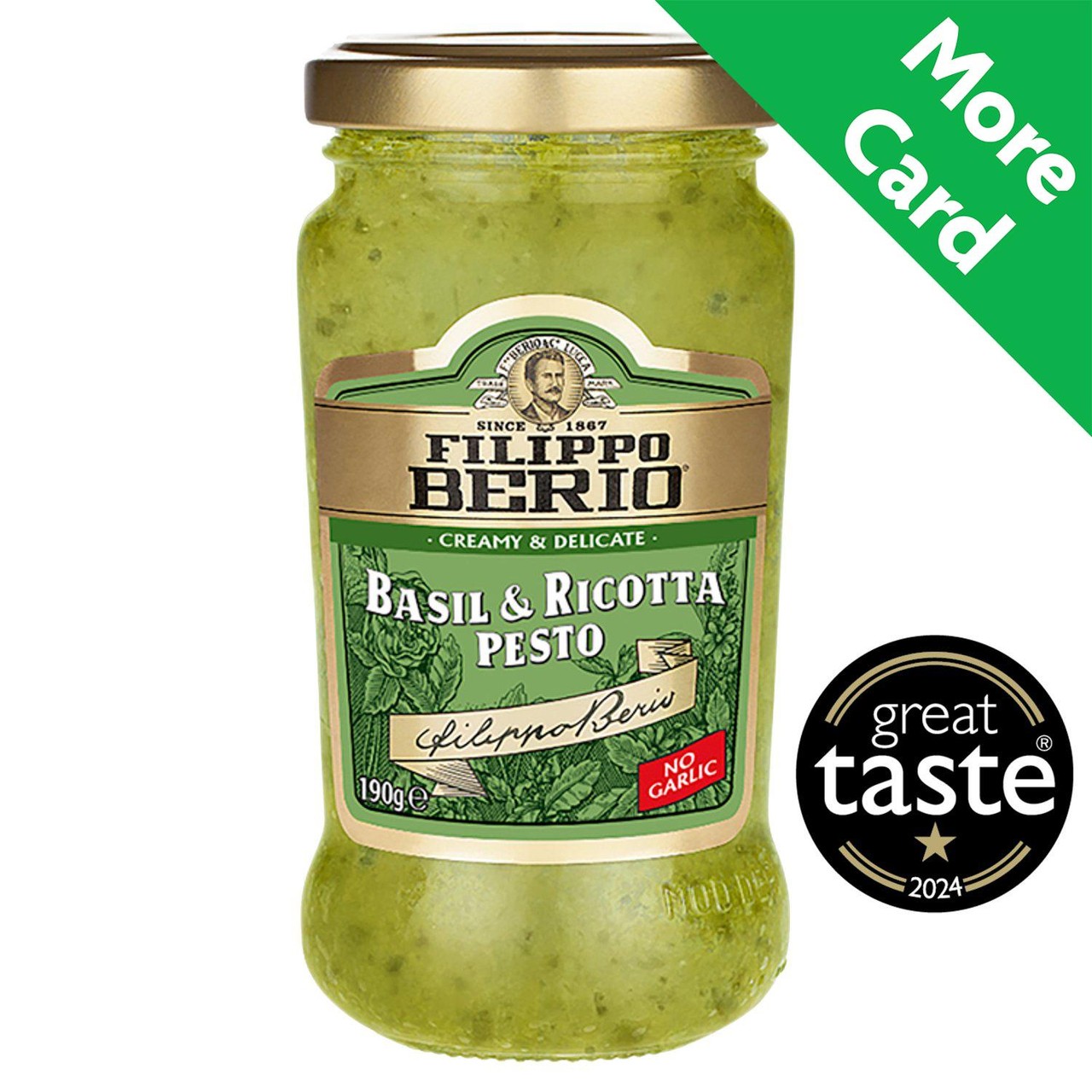 Filippo Berio Basil & Ricotta Pesto 190g