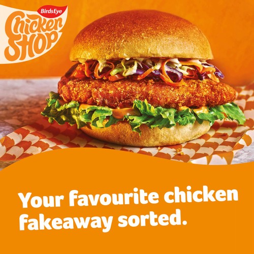 Birds Eye Chicken Shop 2 Sizzler Breaded Chicken Fillet Burgers 227g