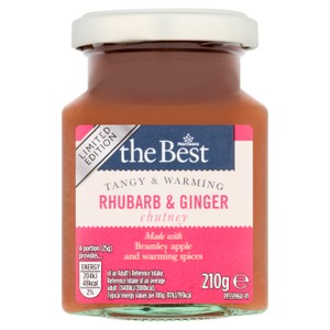 Morrisons The Best Rhubarb Bramley Apple & Ginger Chutney 210g