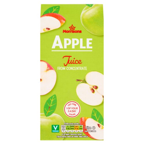 Morrisons Apple Juice From Concentrate   