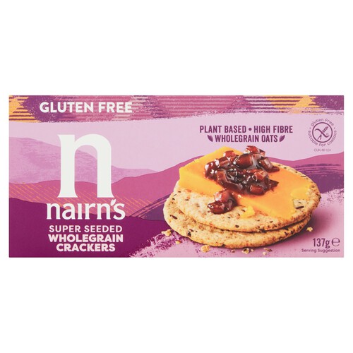 Nairn's Gluten Free Seeded Crackers