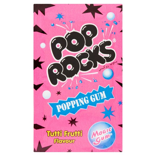 Pop Rocks Tutti Frutti Popping Gum