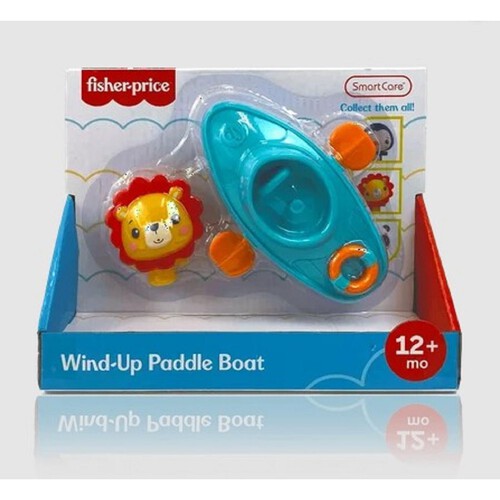 Fisher Price Wind Up Bath Boat Lion