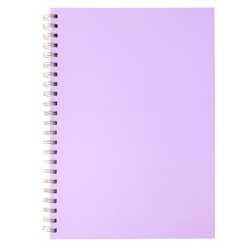 Morrisons Lilac A4 Notebook