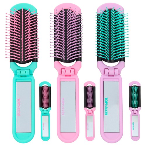 Topmodel Hairbrush With Mirror