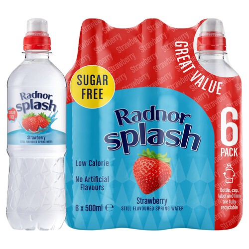 Radnor Splash Still Strawberry