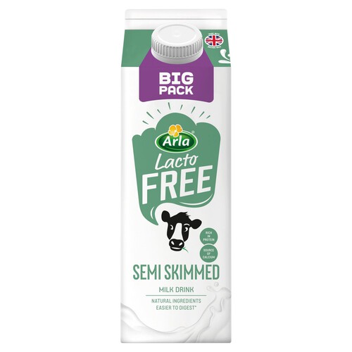 Arla LactoFREE Semi Skimmed Milk Drink 