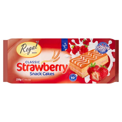 Regal Classic Strawberry Snack Cakes 