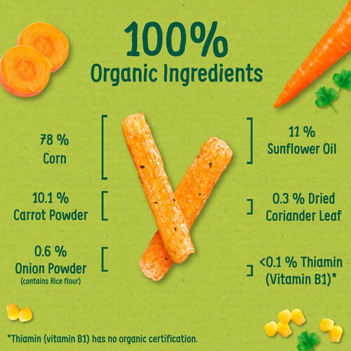 Organix Carrot Stix