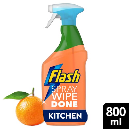 Flash Mandarin Spray Wipe & Done Cleaning Spray