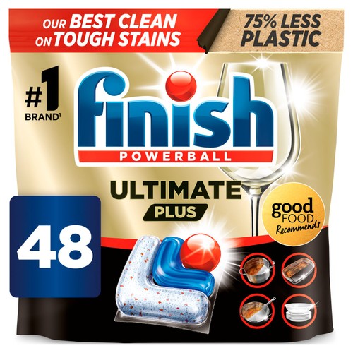 Finish Ultimate Plus Regular Dishwasher Tablets