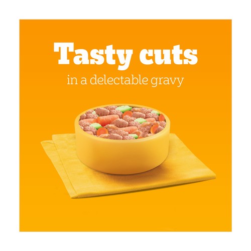 Pedigree Adult Wet Dog Food Pouches Mixed in Gravy