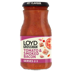 Loyd Grossman Tomato & Smoked Bacon Pasta Sauce | Morrisons