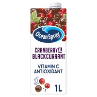 Ocean Spray Cranberry & Blackcurrant Juice 1L