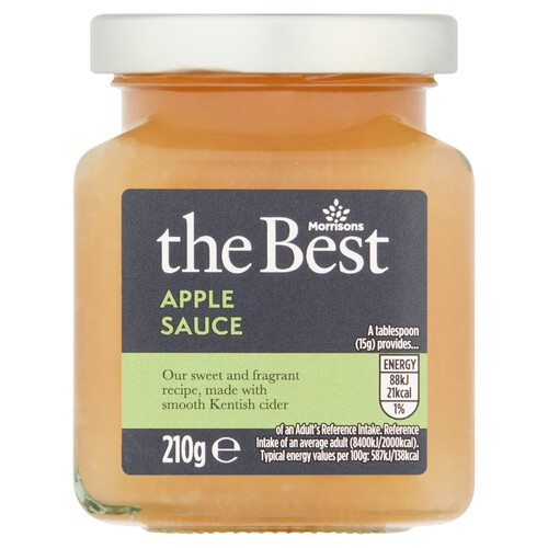 Morrisons The Best Bramley Apple Sauce with Kent Cider